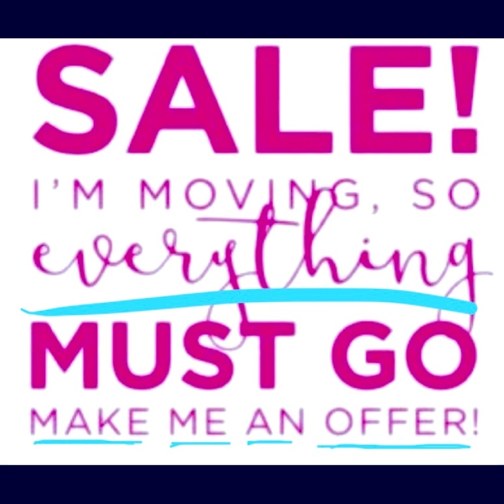 ✈️MOVING SALE..EVERYTHING MUST GO! MAKE AN OFFER💸